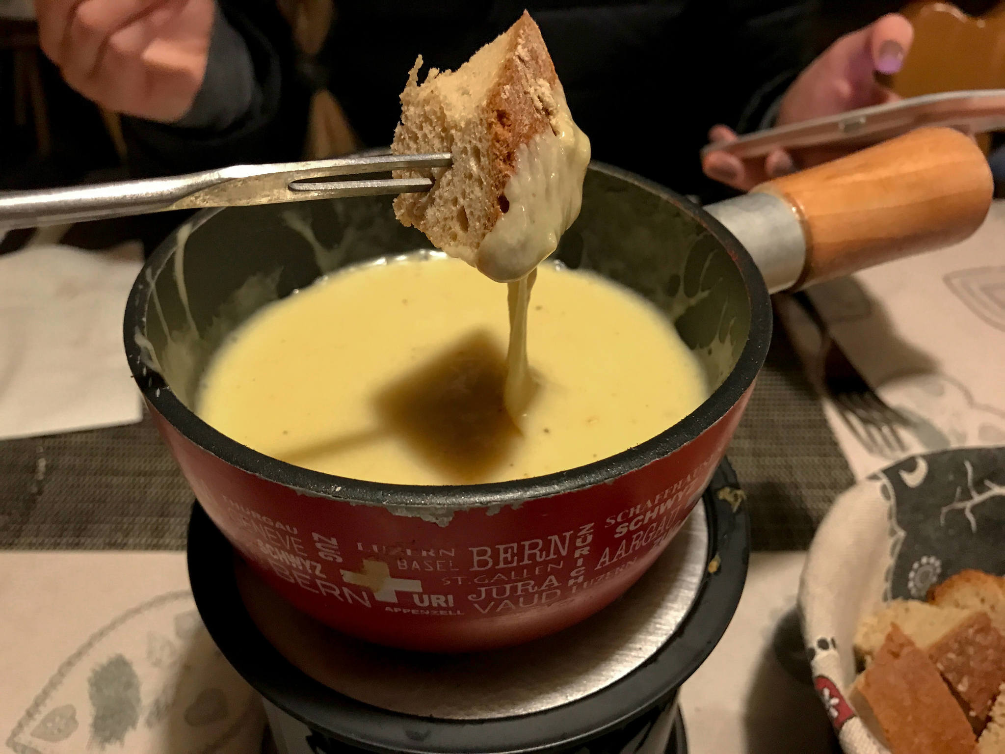 Fondue in interlaken