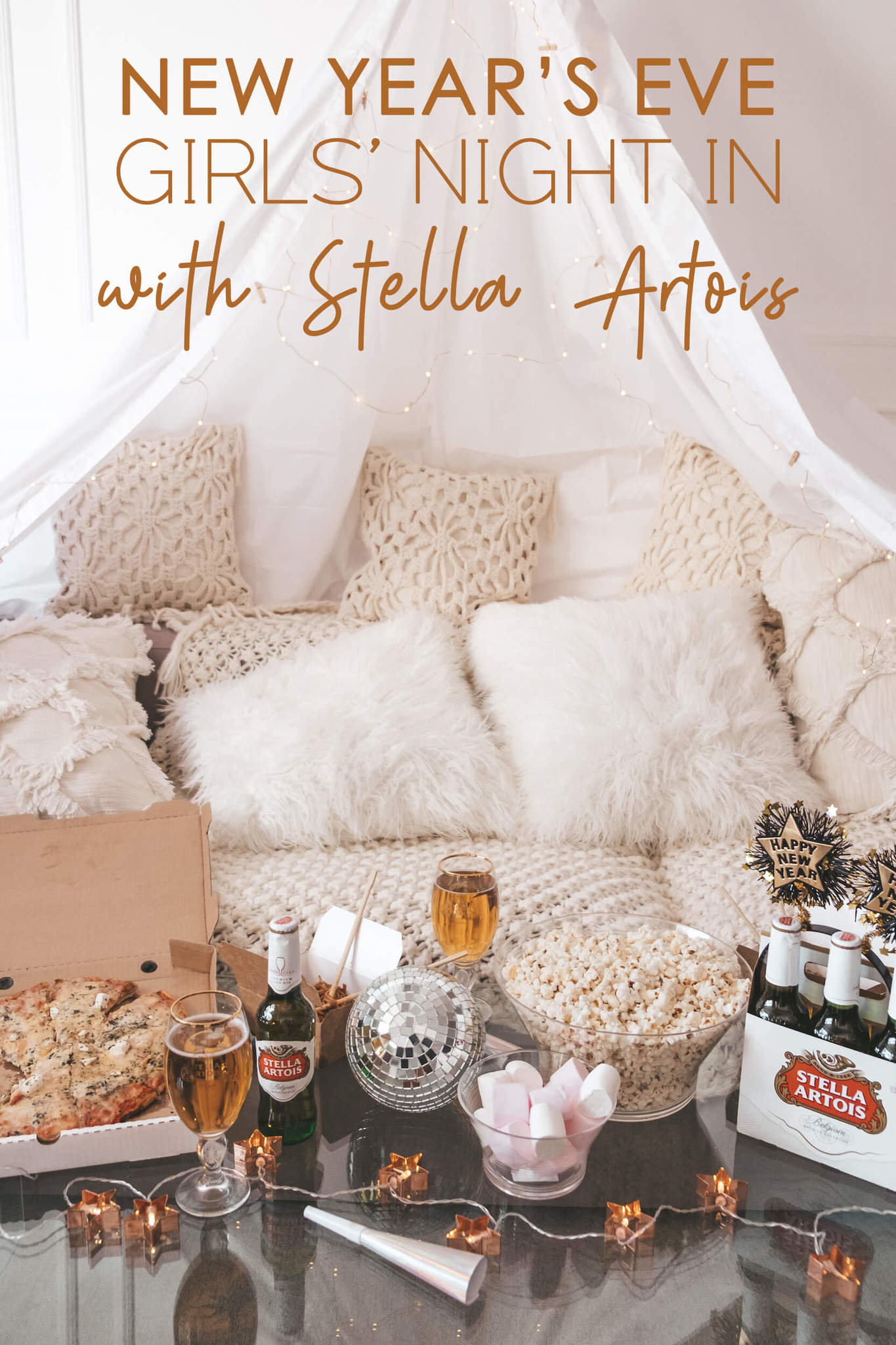 New Year's Eve Girls Night In with Stella Artois