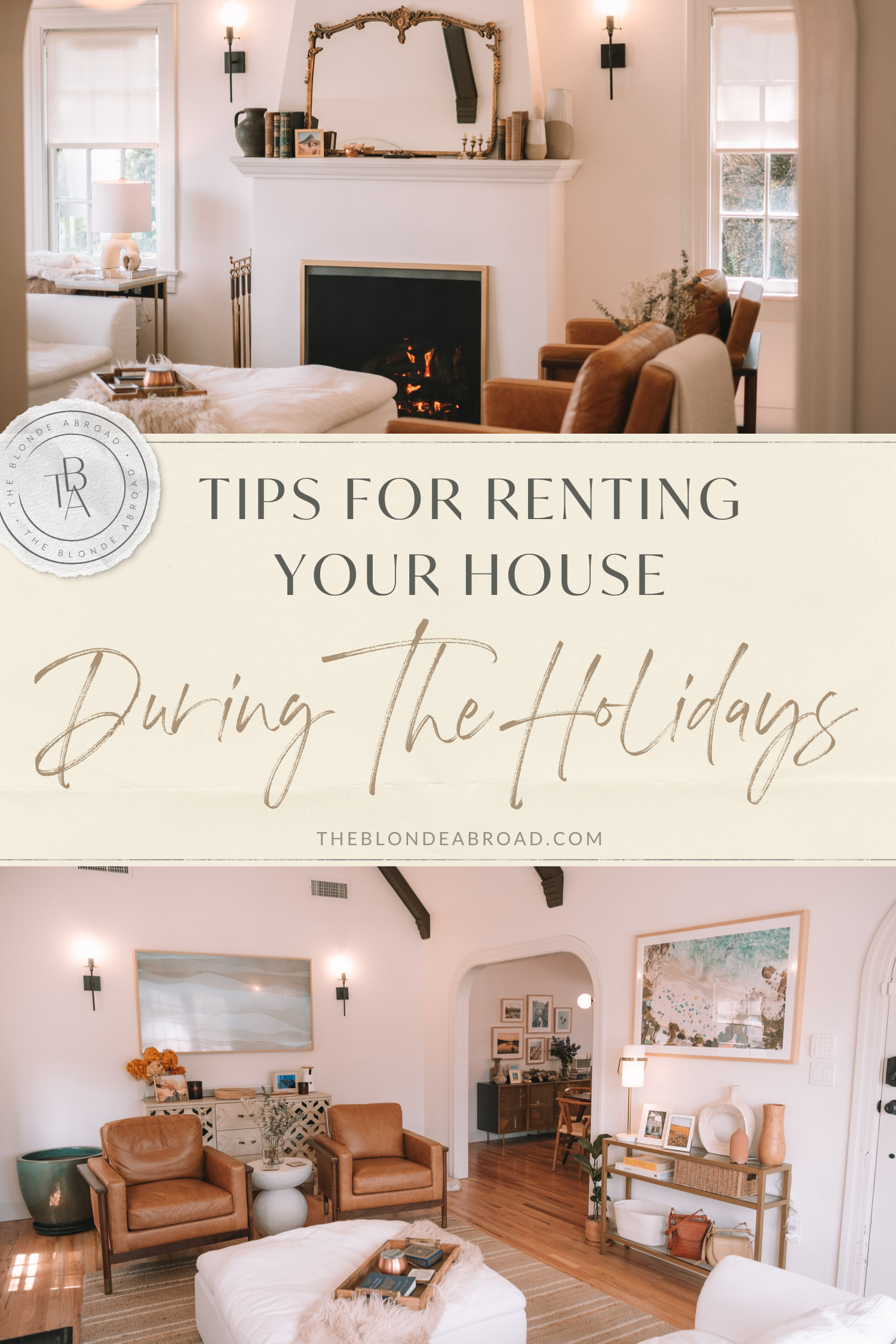 Tips for Renting Your House During the Holidays 