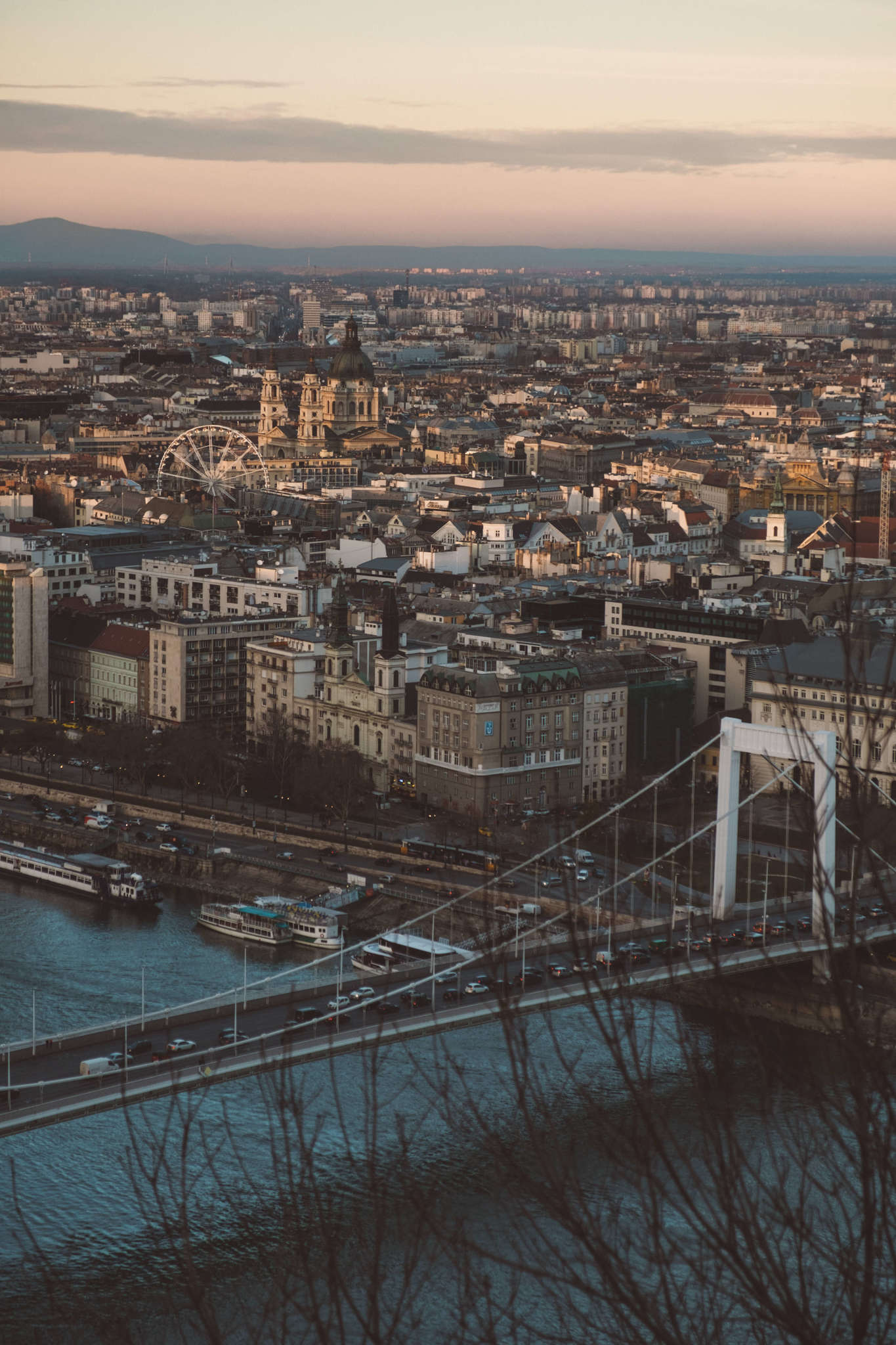 Bridge in Budapest, Hungary