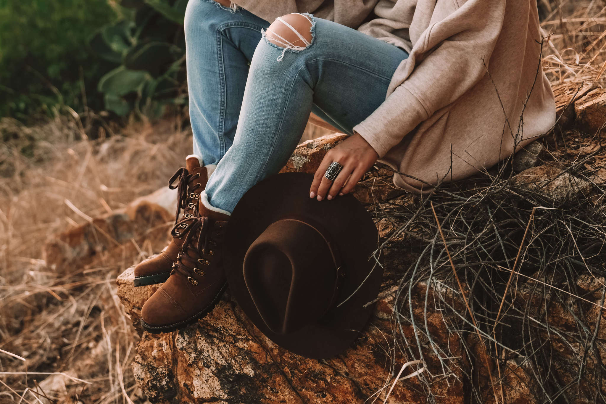Frye Boots Outfit Lookbook