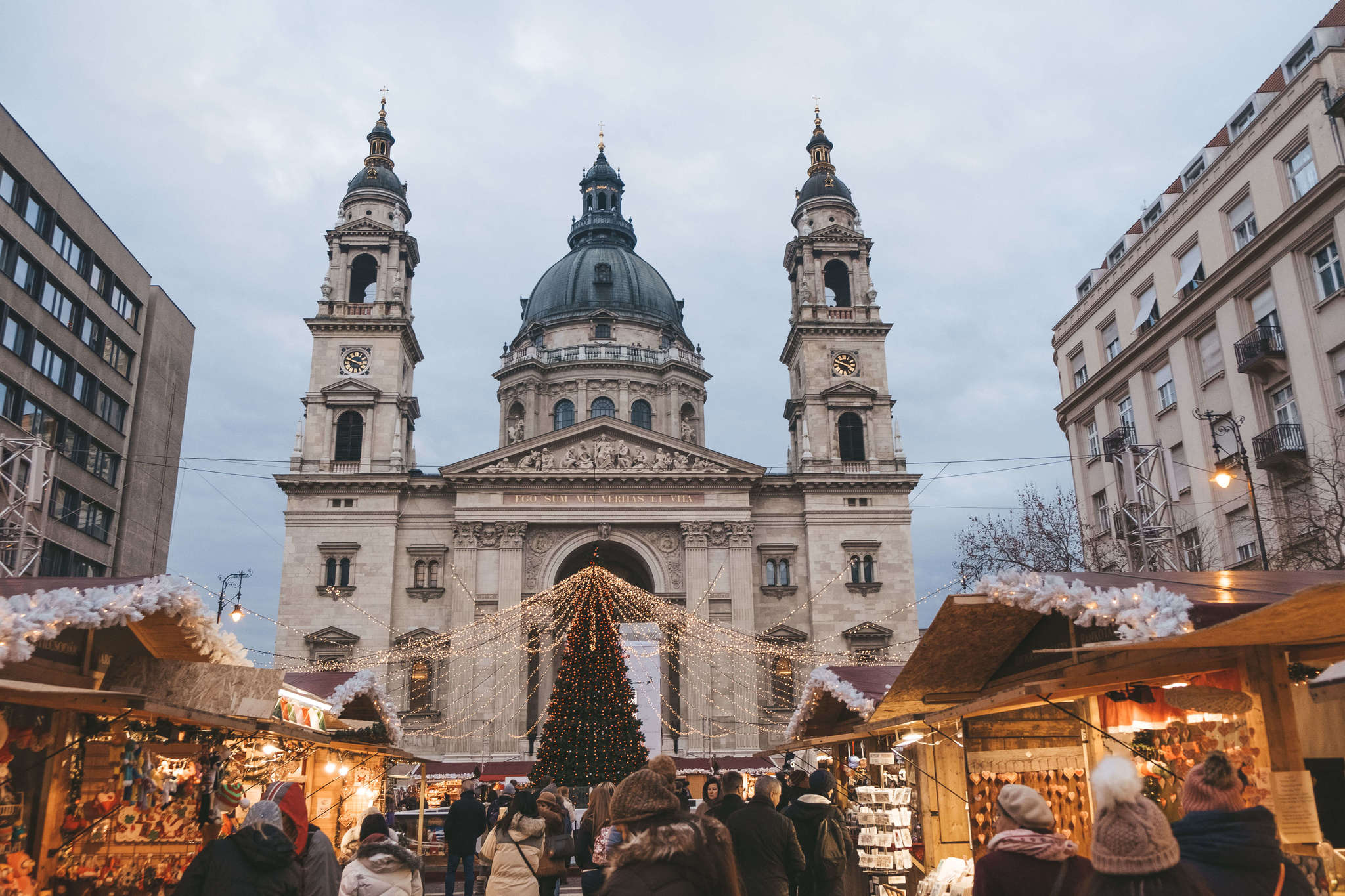 lights in in Budapest