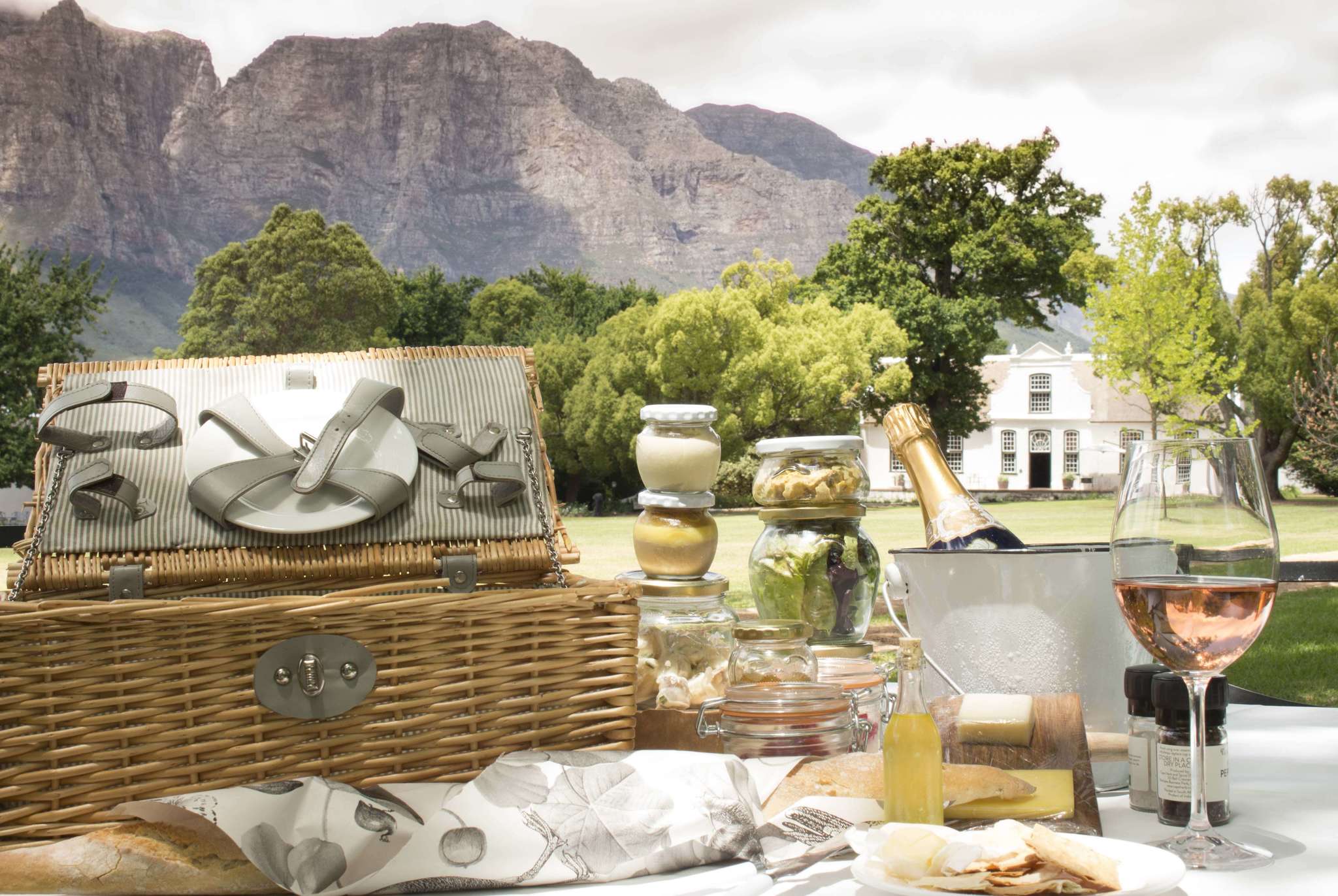 Boschendal Picnic in Stellenbosch Winelands