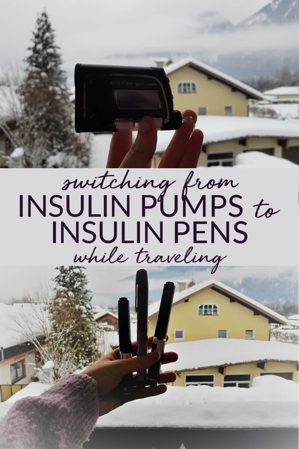 Switching from Insulin Pumps to Insulin Pens While Traveling