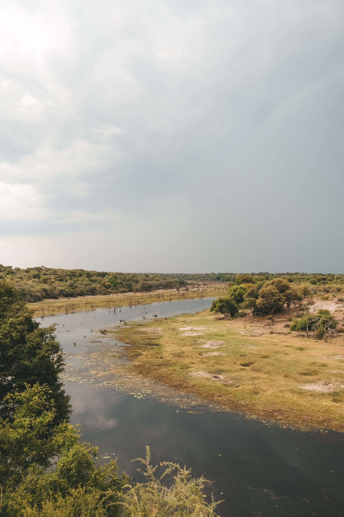 Landscape at Meno a Kwena in Botswana