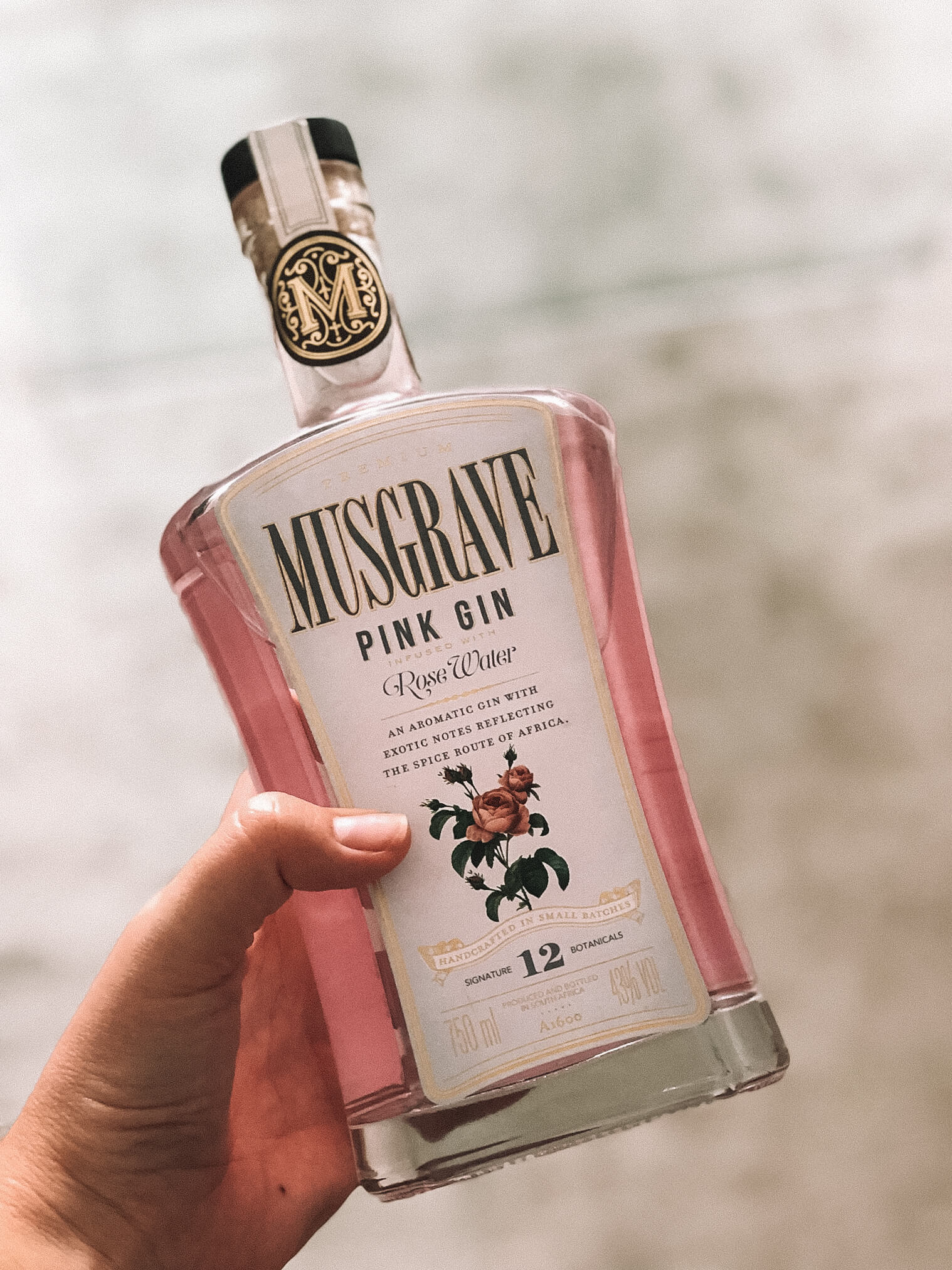 Musgrave Pink Gin in Cape Town