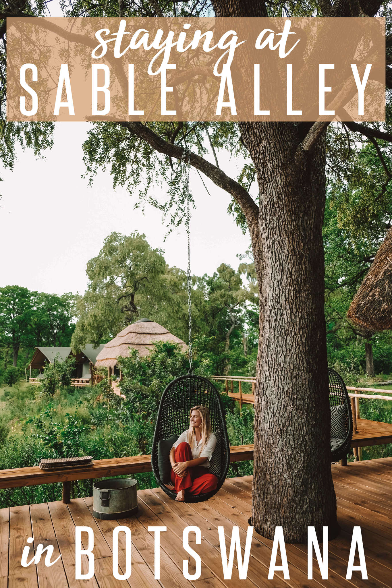 Staying at Sable Alley in Botswana