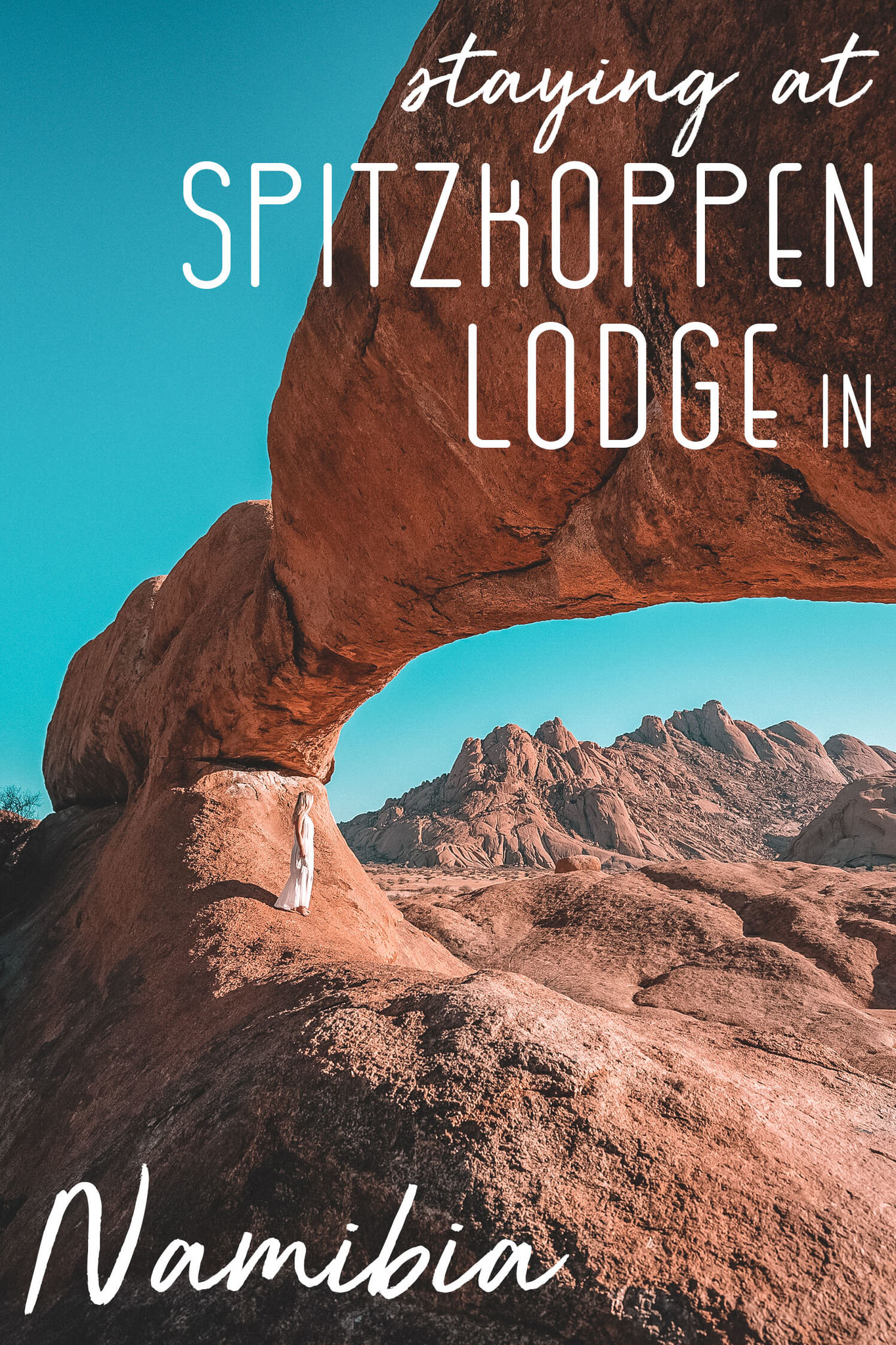 Staying at Spitzkoppen Lodge in Namibia