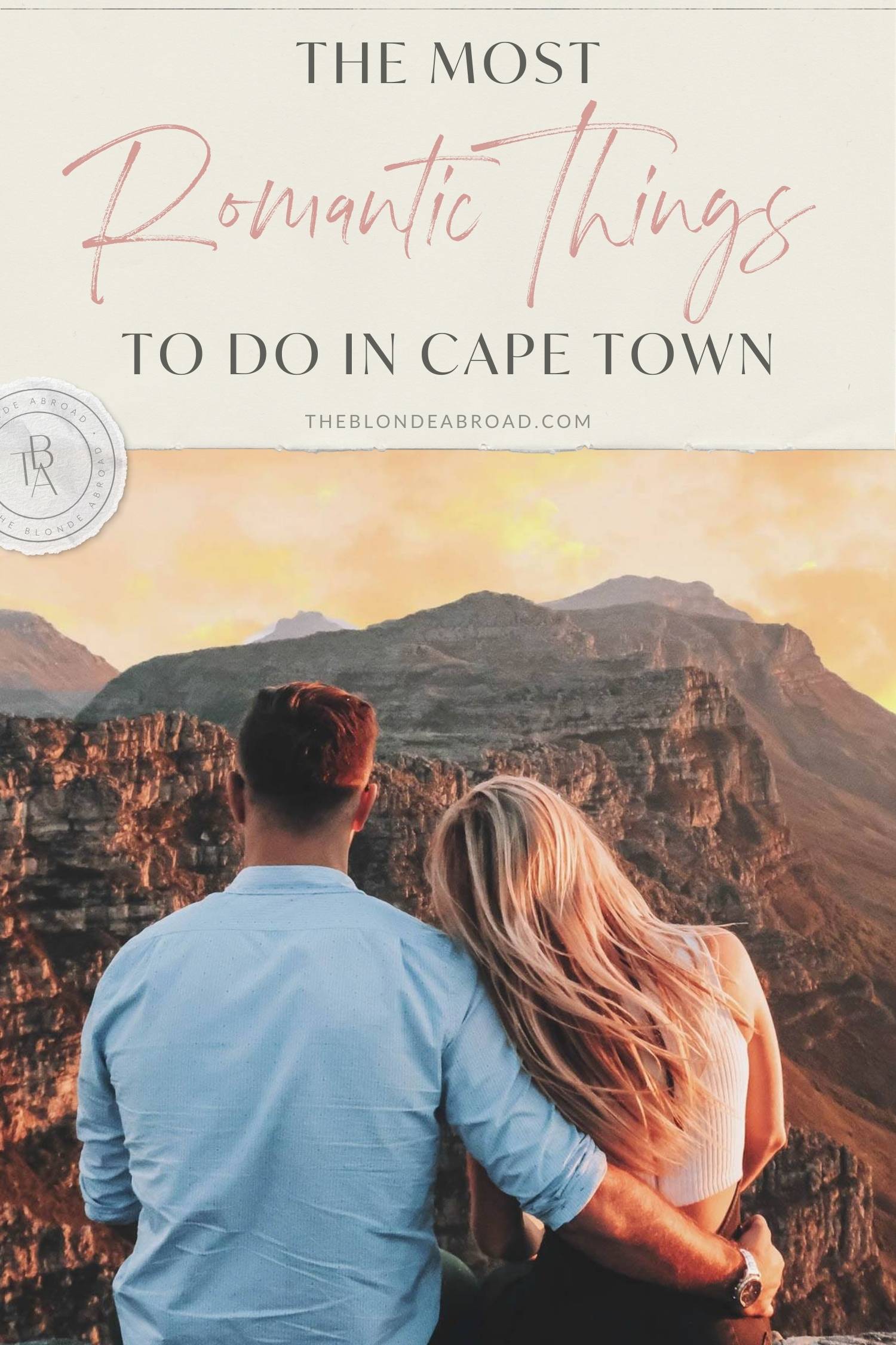 The Most Romantic Things to Do in Cape Town