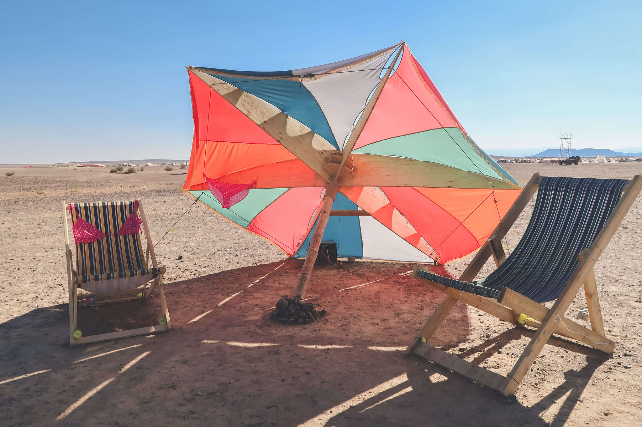 Camp at AfrikaBurn