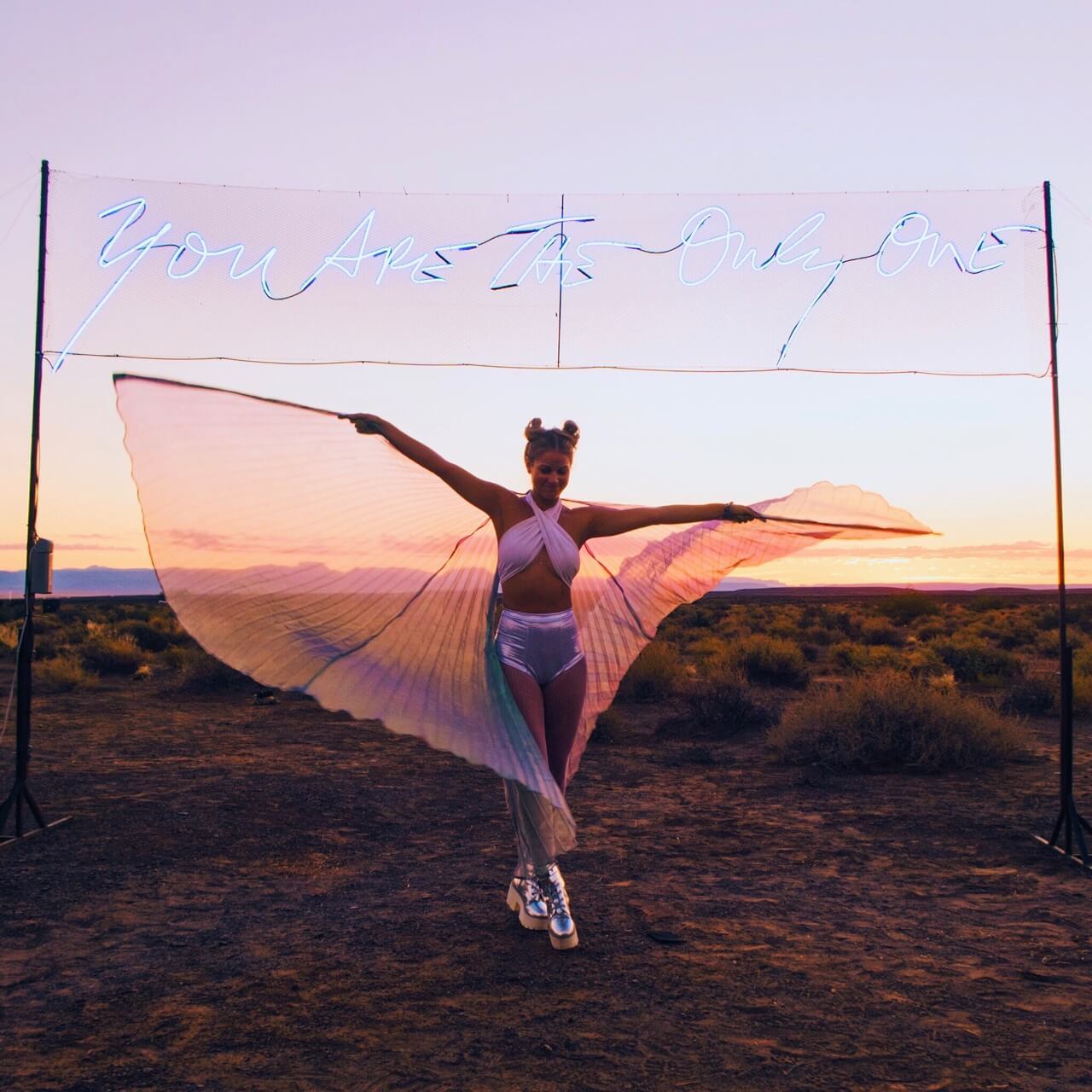 Blonde at AfrikaBurn