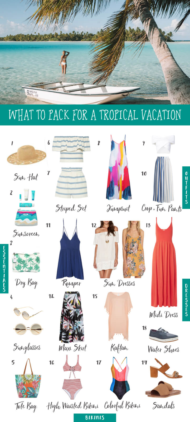 tropical vacation dresses