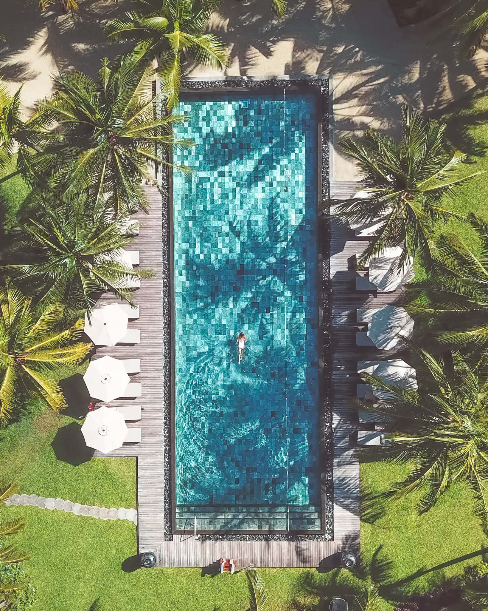 Pool at Constance Prince Maurice in Mauritius
