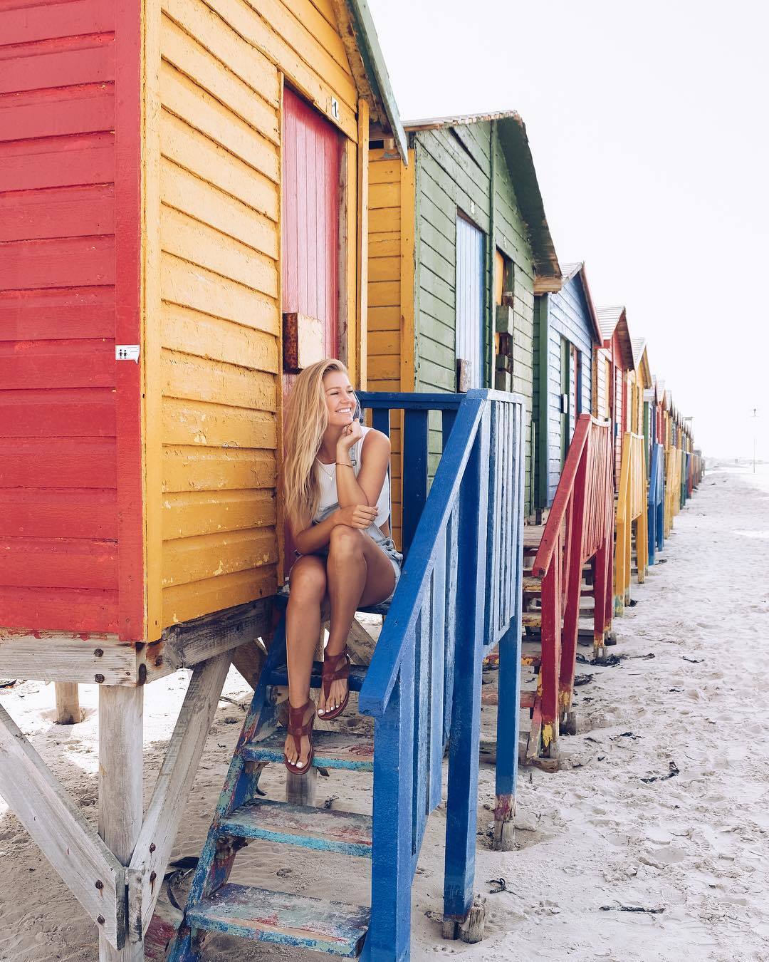 Cute Beach Overalls outfit