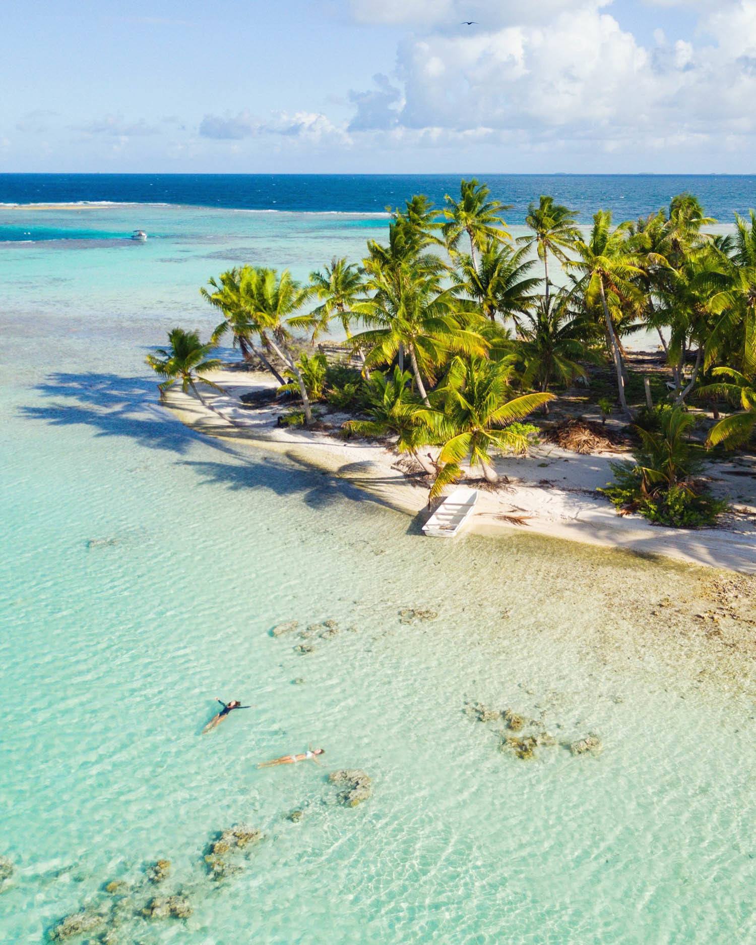 Beach in French Polynesia