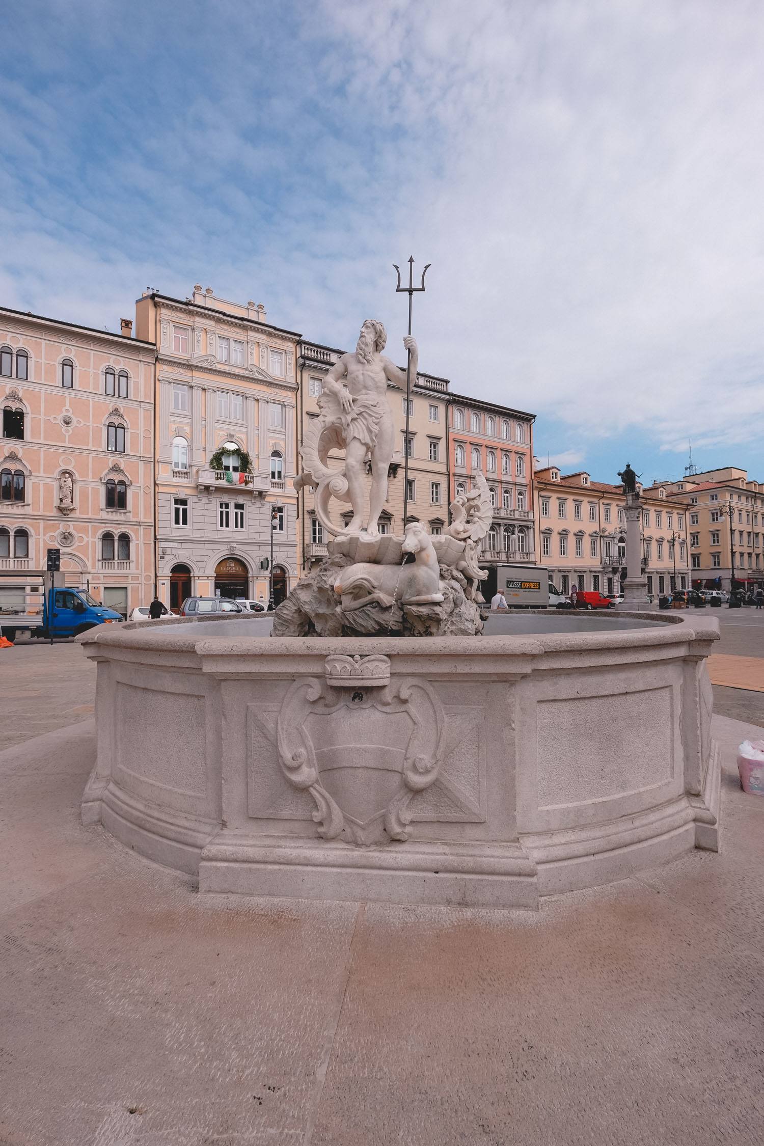 City center in italy