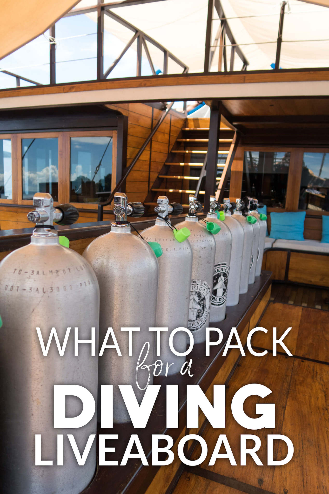 What to Pack for a Diving Liveaboard Trip • The Blonde Abroad