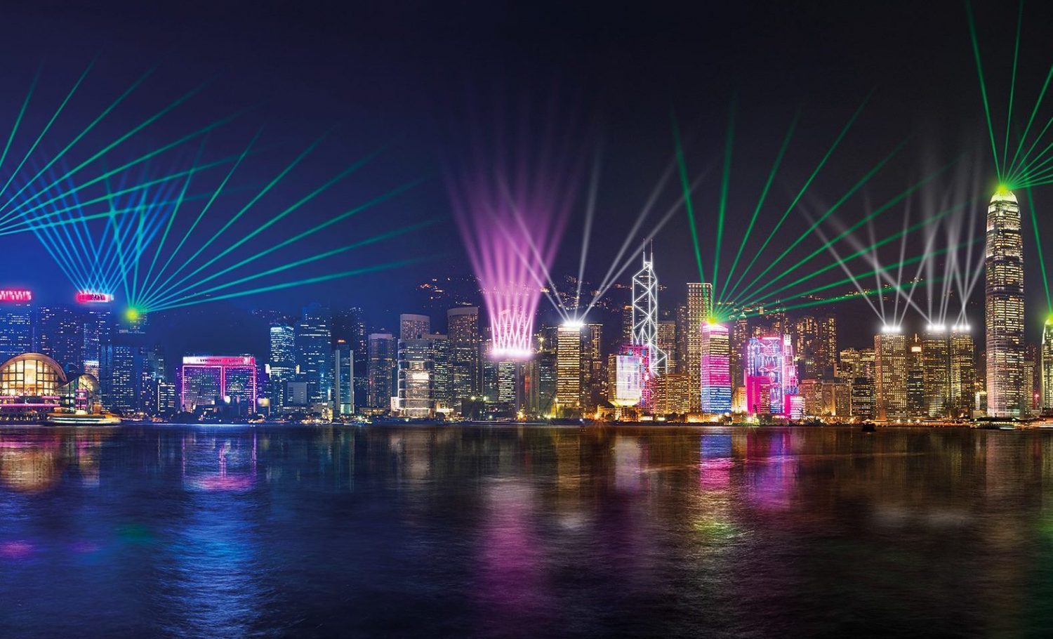 Symphony of Lights in Hong Kong