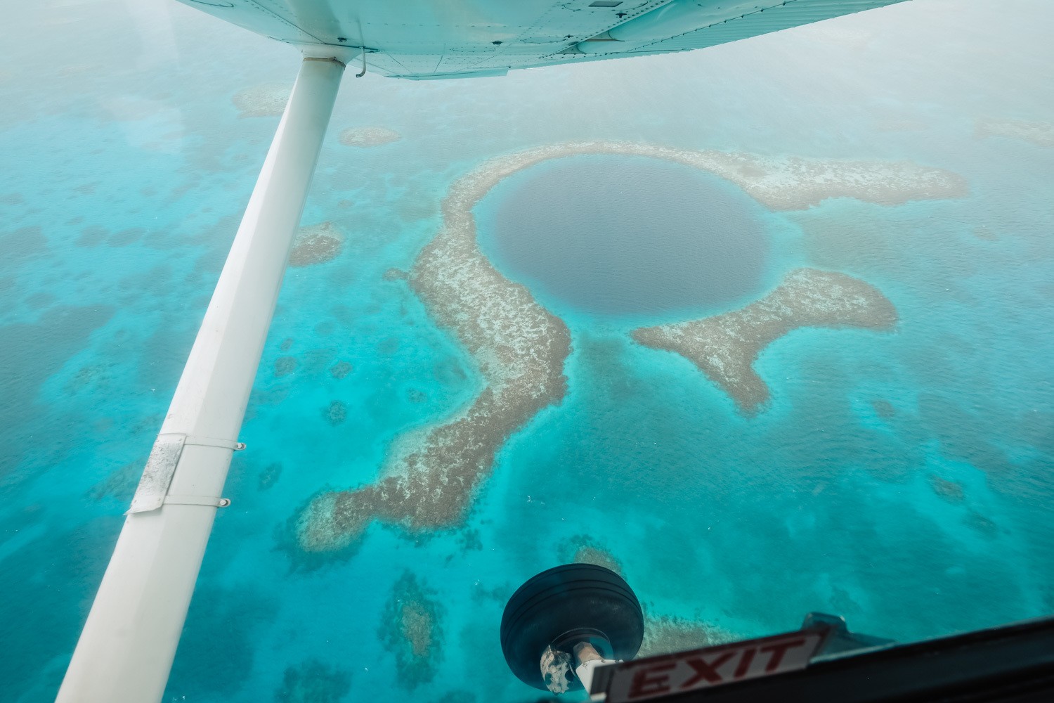 Blue Hole from Above