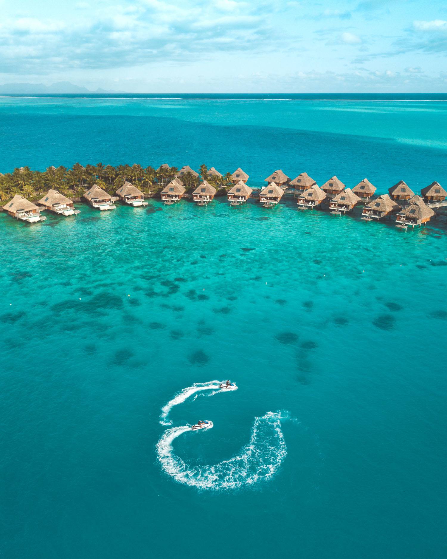 Jet Skiing in Bora Bora