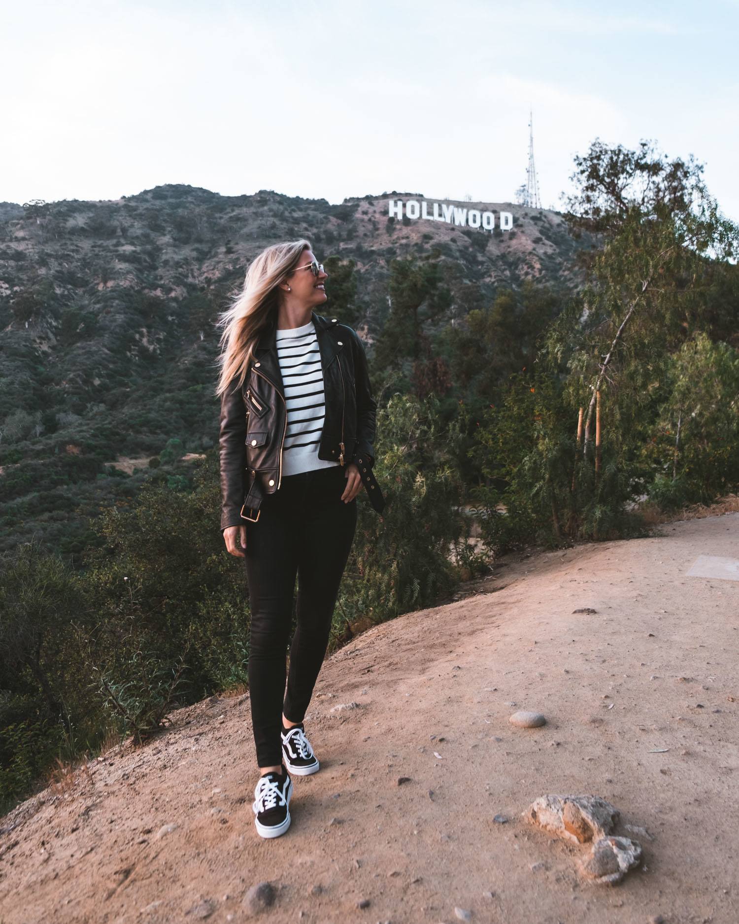 Blonde in Hollywood, Californië