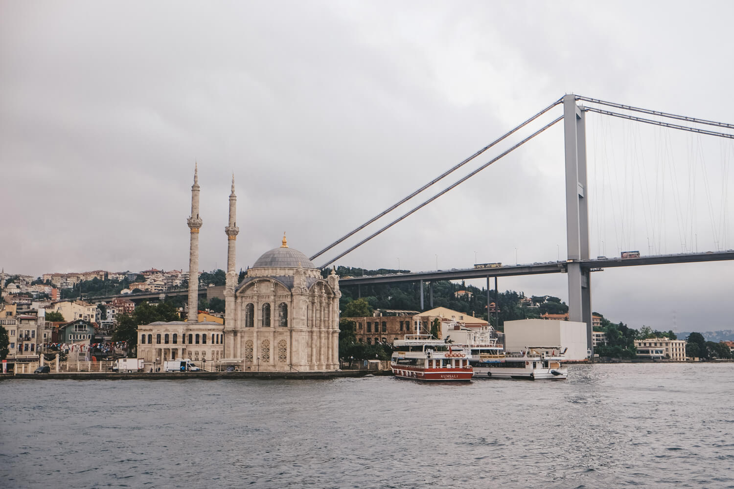 Istanbul view from the water