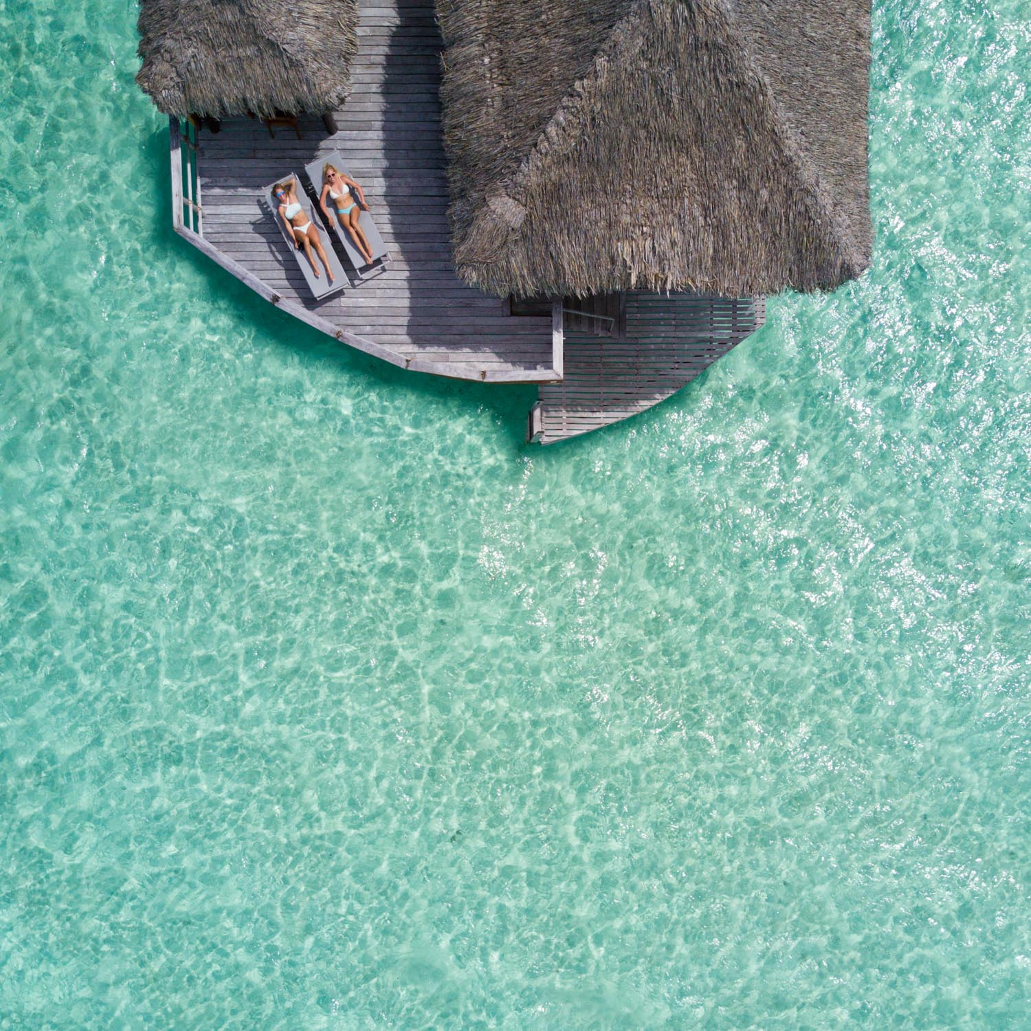 Friends in French Polynesia