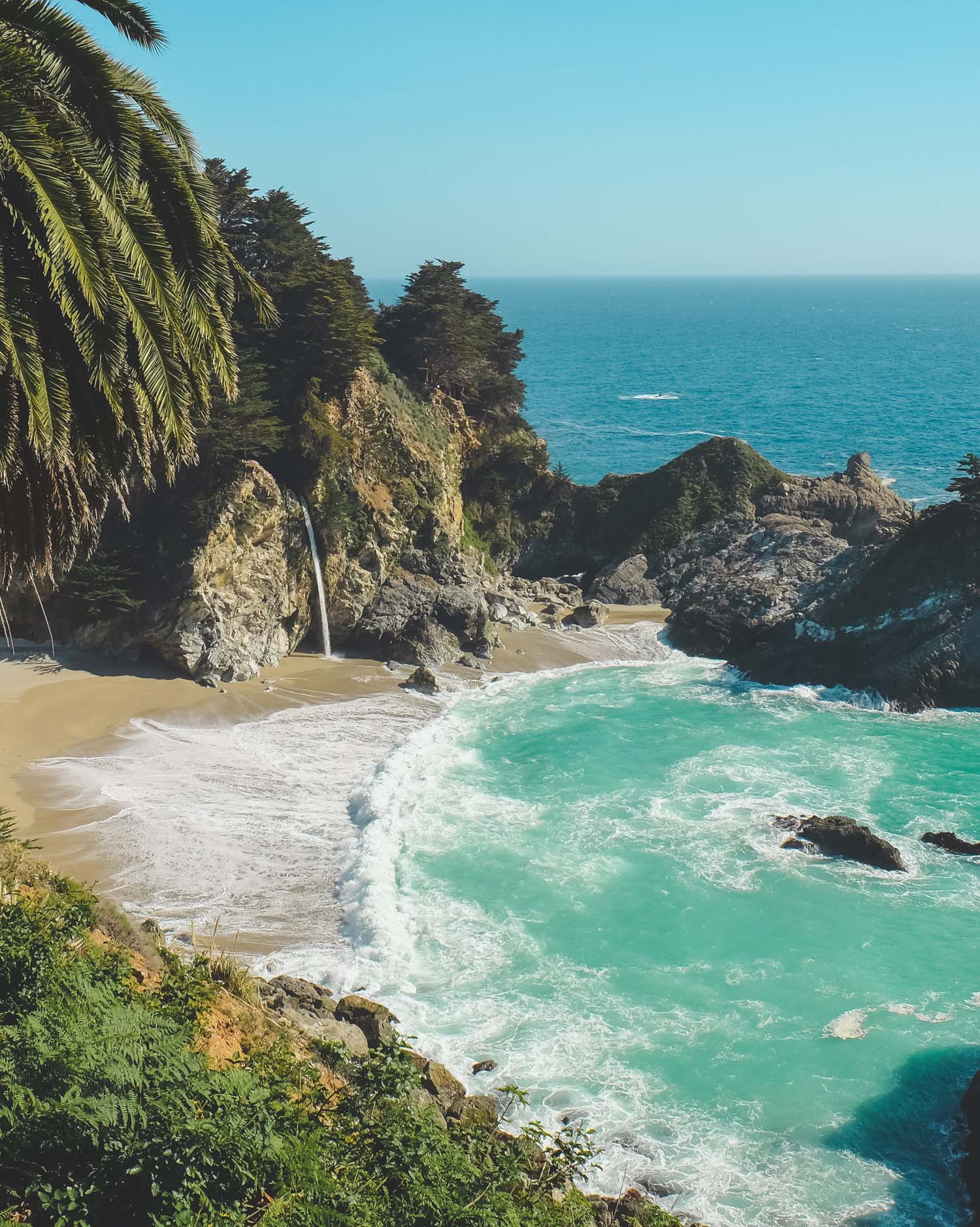 Beach in California