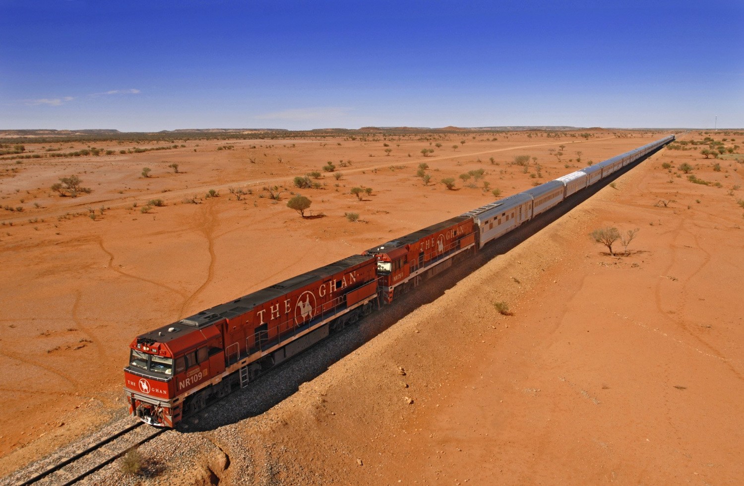 Ghan Train in Australia