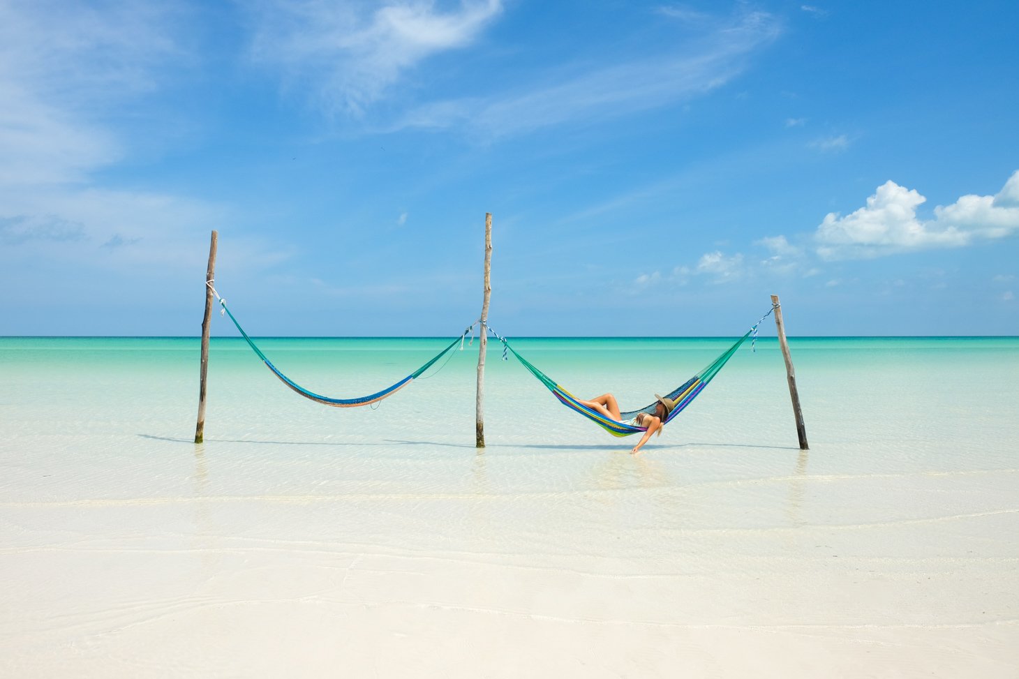 Hammocks in Isla Holbox