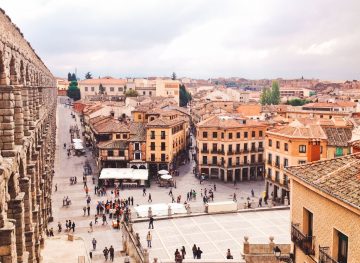 Overlooking Segovia, Spain