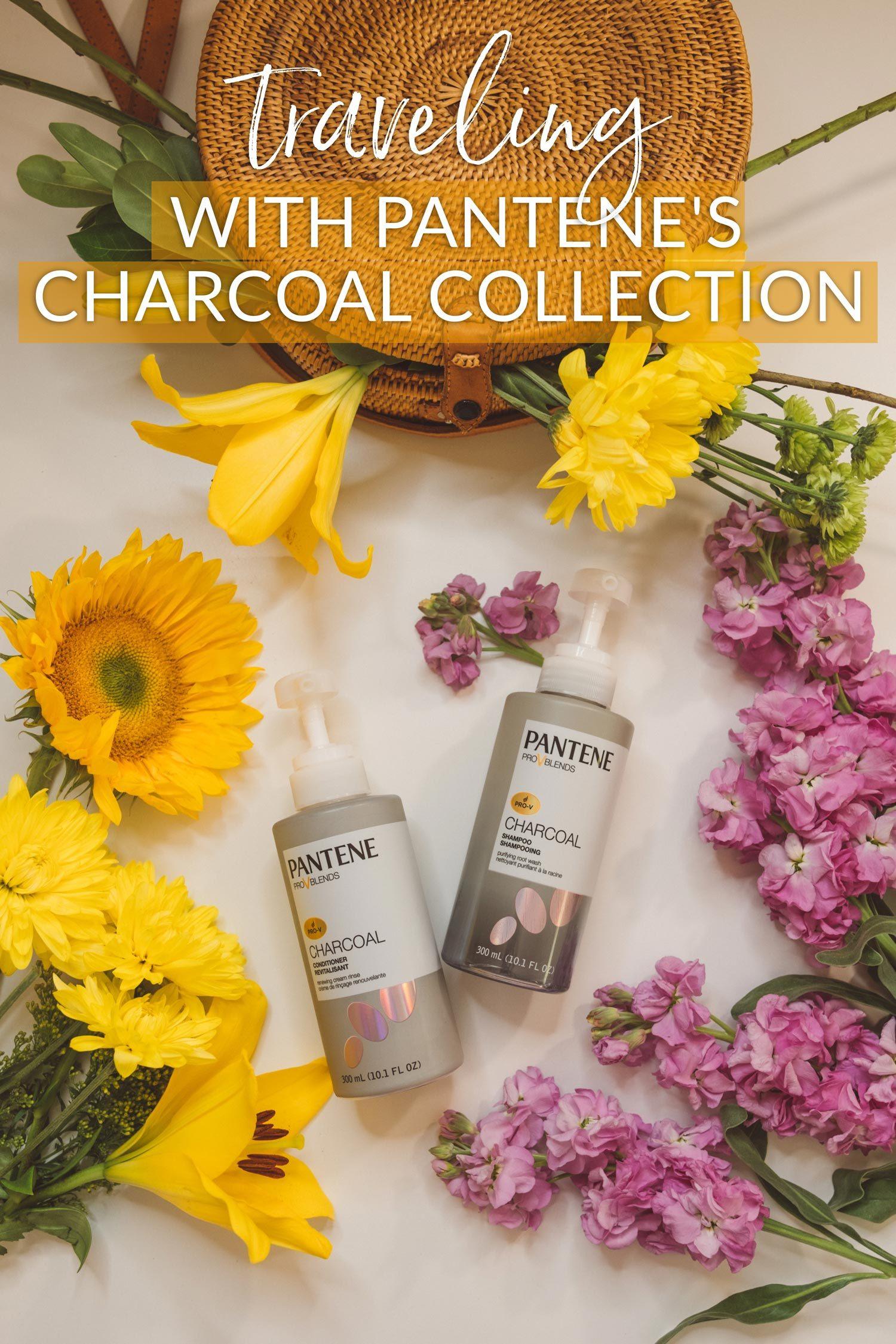 Traveling with Pantene's Charcoal Collection