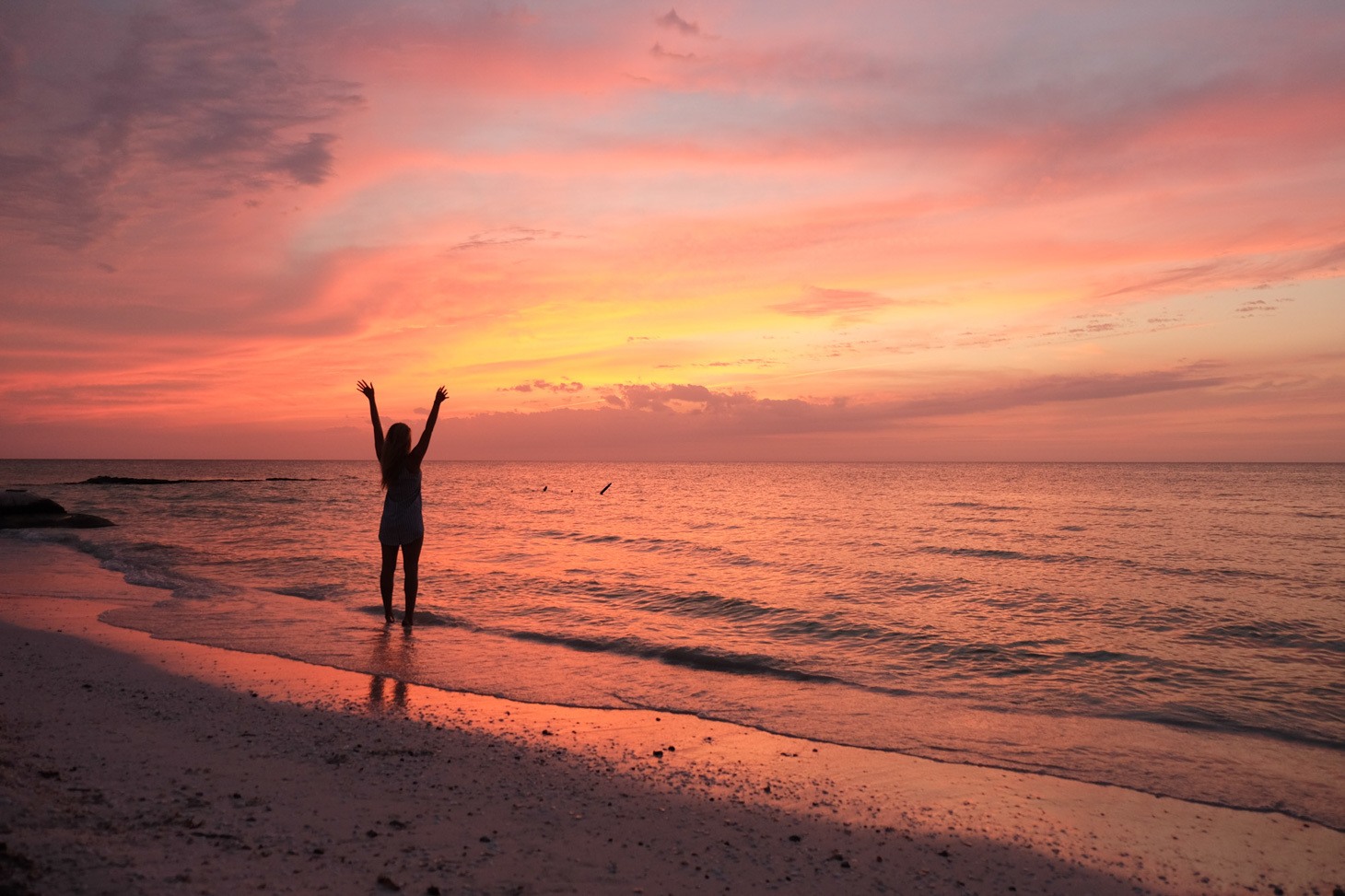 Sunset in Isla Holbox