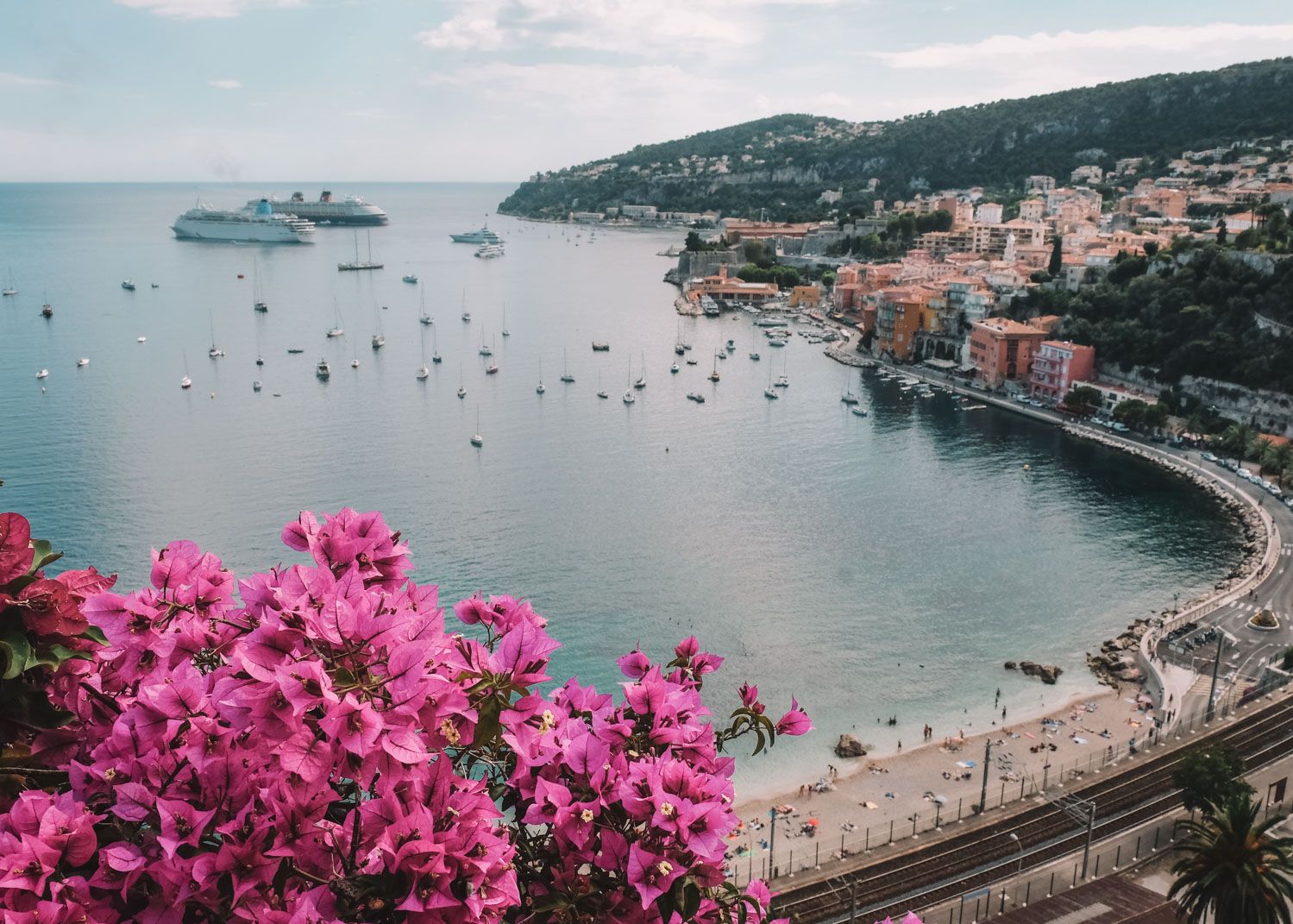 French Riviera Coastline