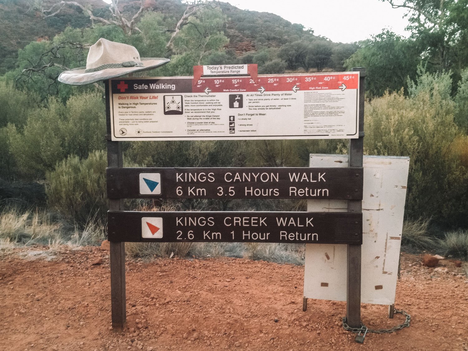 King's Canyon Sign