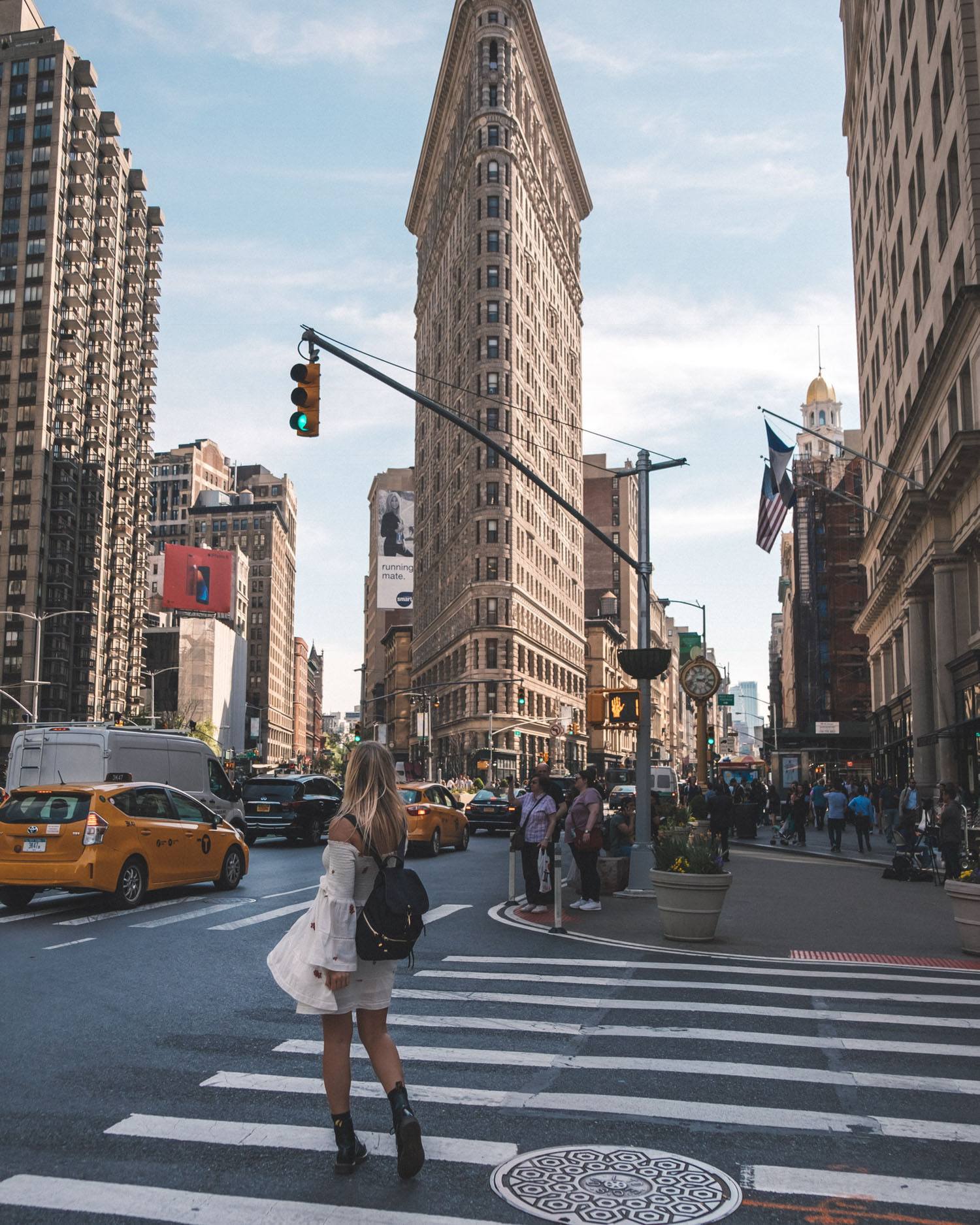 Blonde in New York City