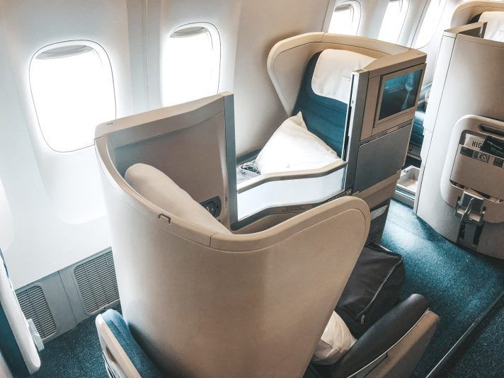 British Airways Club World Business Class from London to San Diego