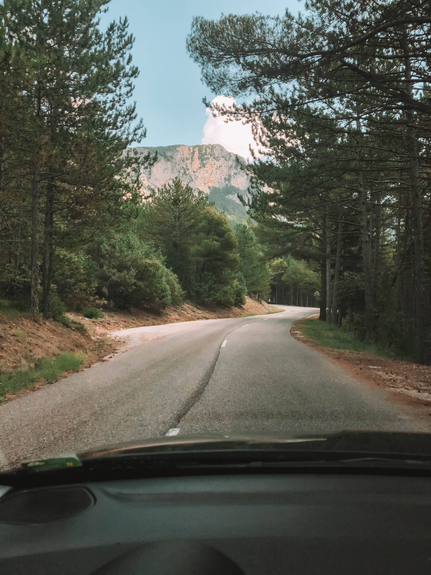 Driving in Provence