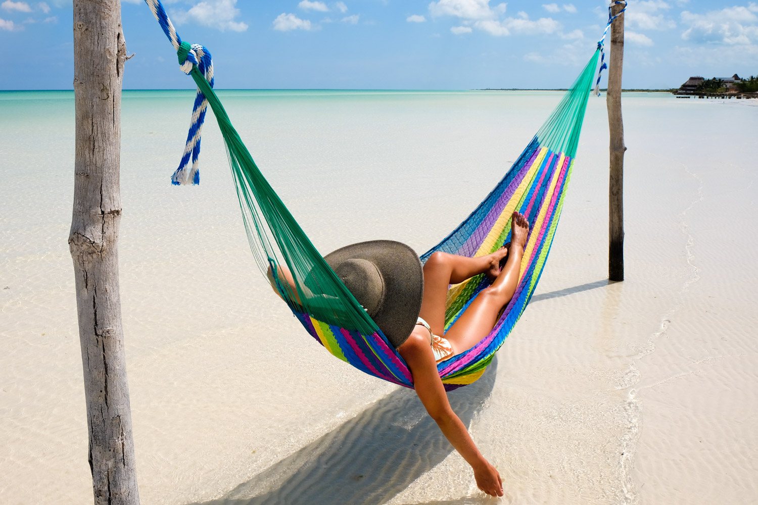 Hammocks in Isla Holbox