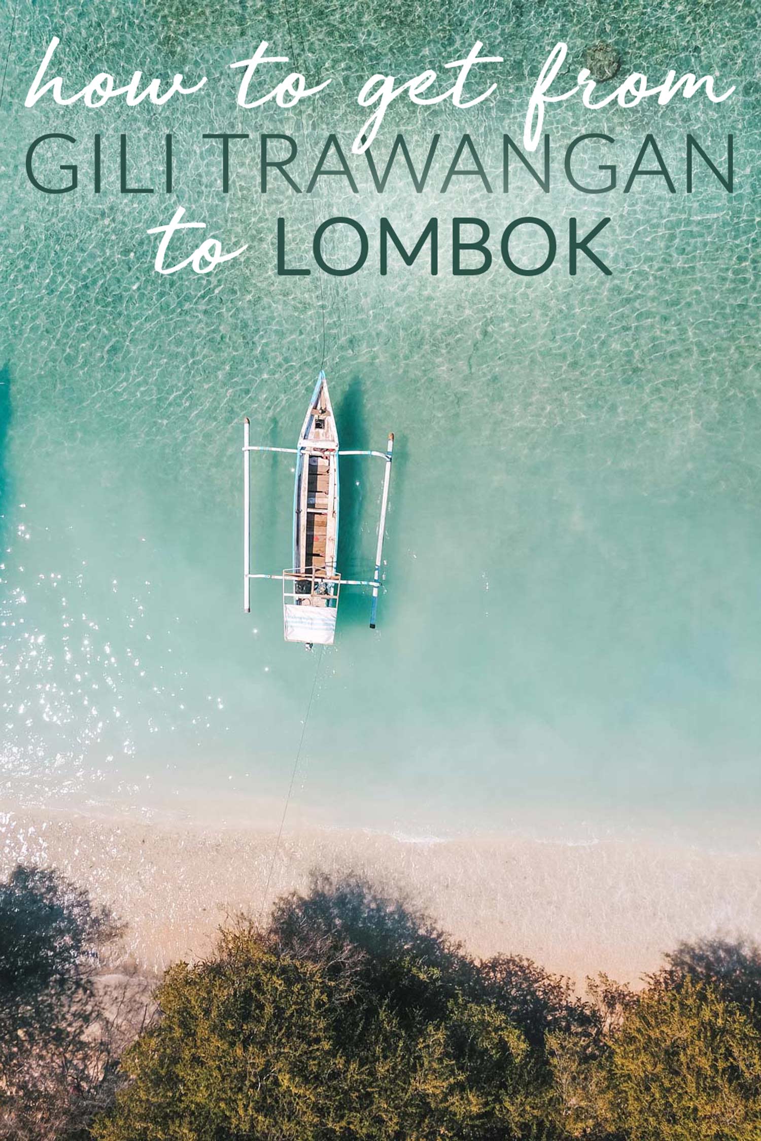 How to Get From Gili Trawangan to Lombok