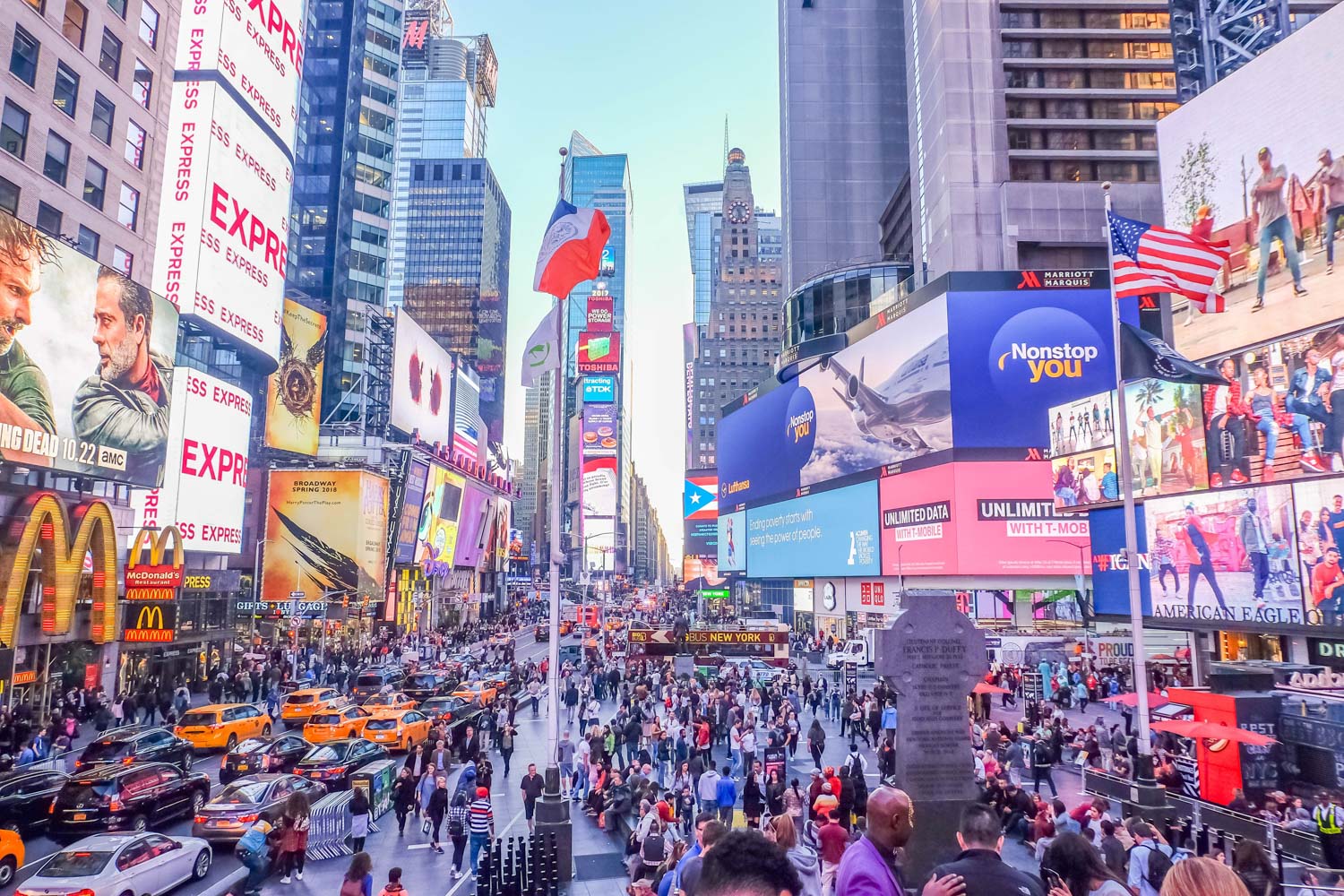 Times Square in NYC