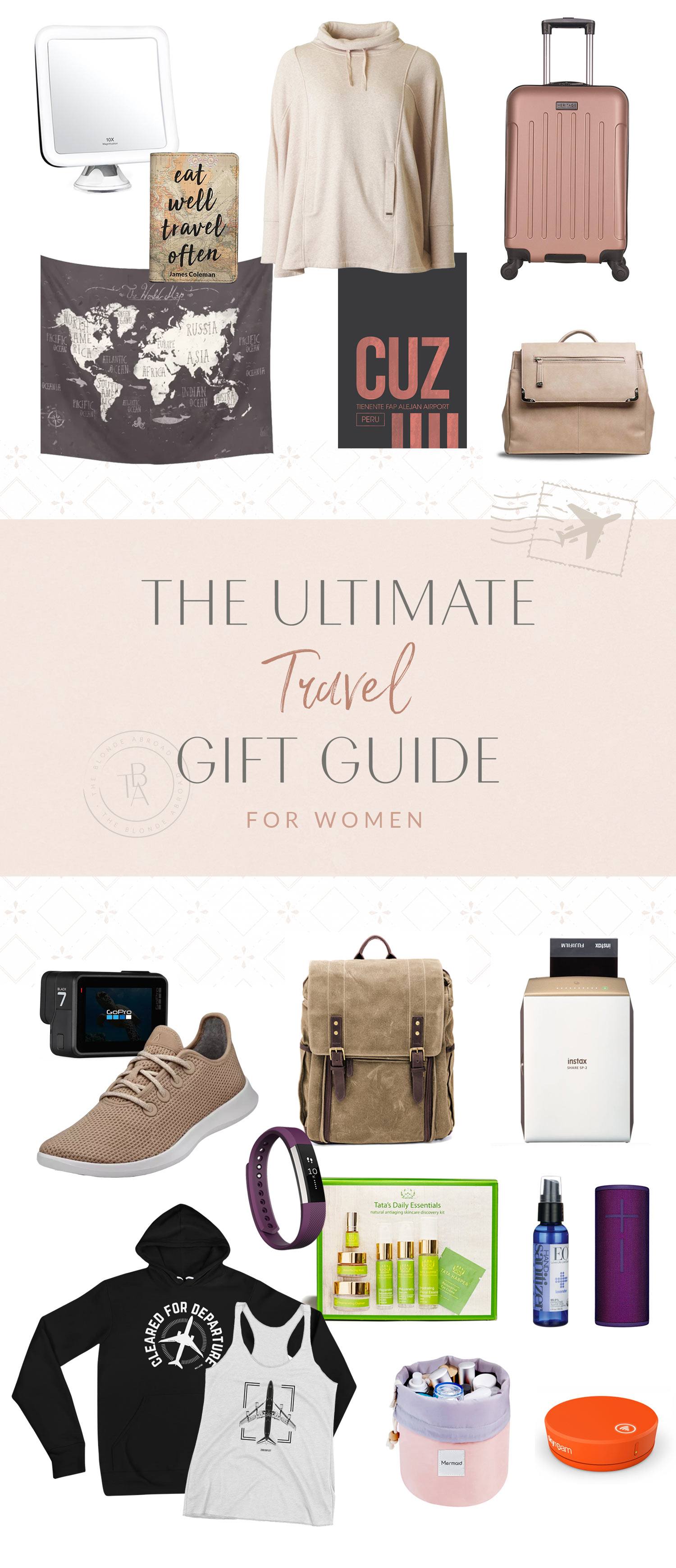 The Ultimate Travel Gift Guide for Women • The Blonde Abroad
