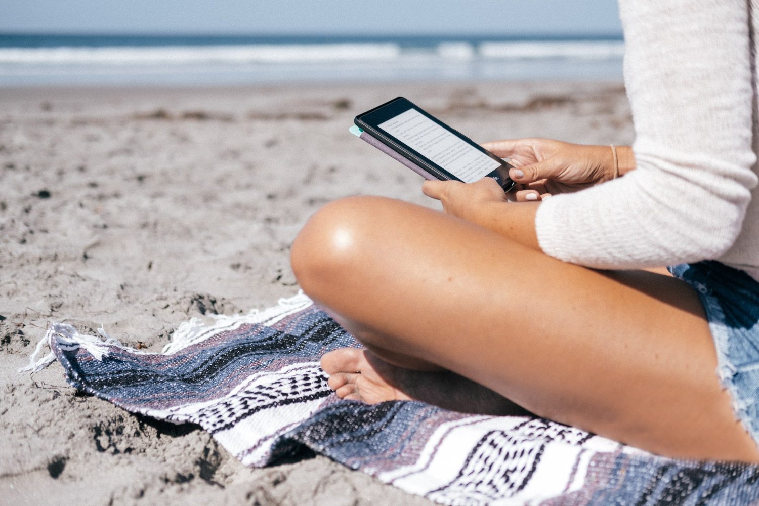 Kindle at the Beach