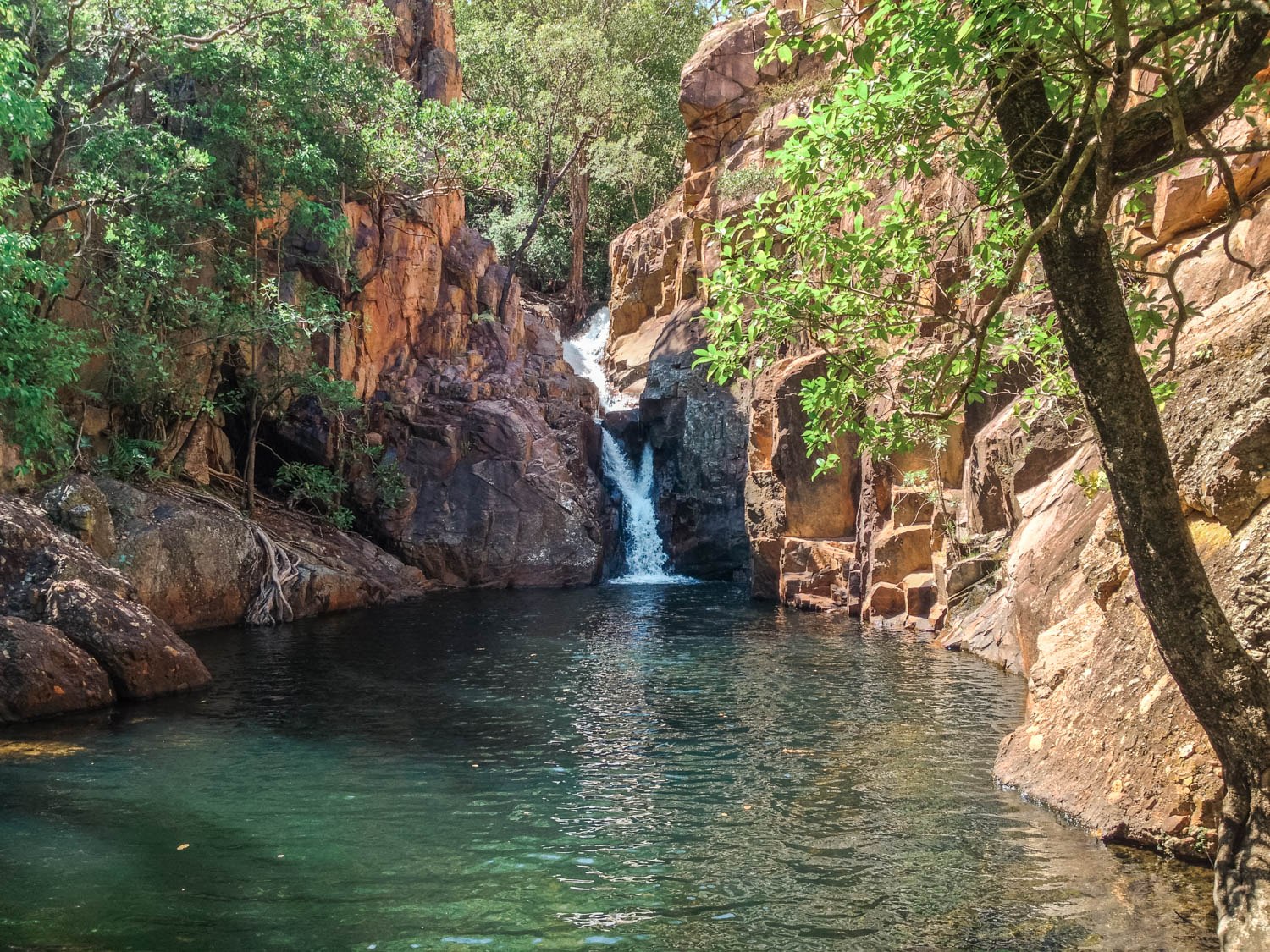 kakadu national park waterfall