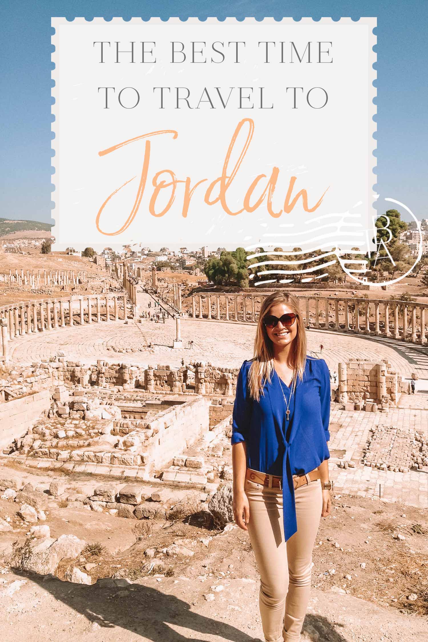 the best time to travel to Jordan