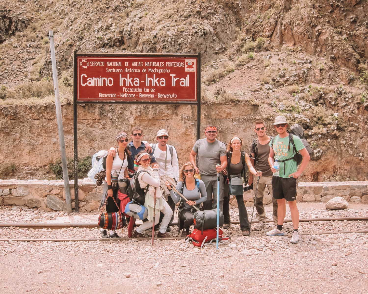 Hiking the inca trail