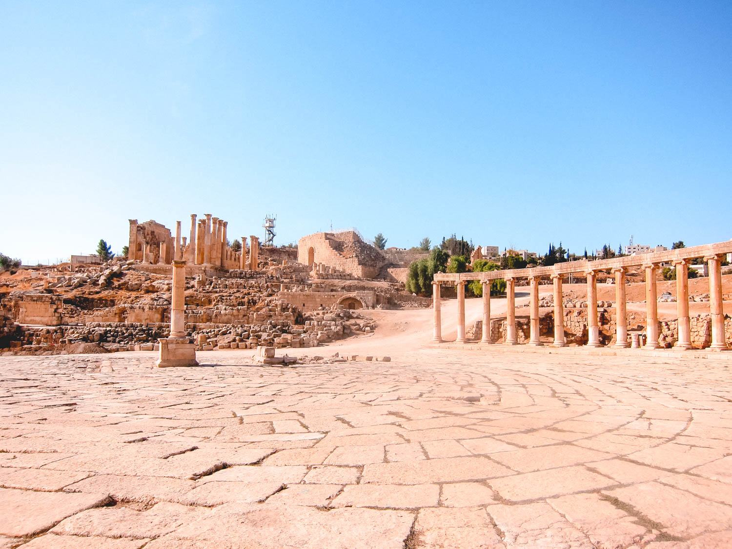 ruins in Jordan