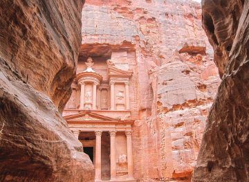 travelling to petra