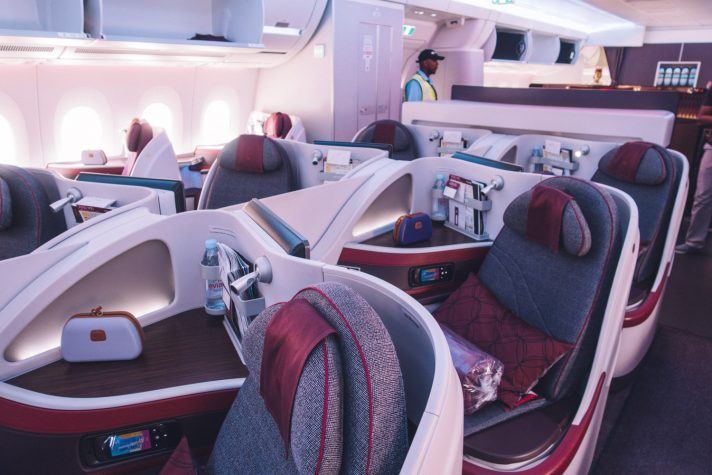 Qatar Airways Business Class A350 900 Review • The Blonde Abroad