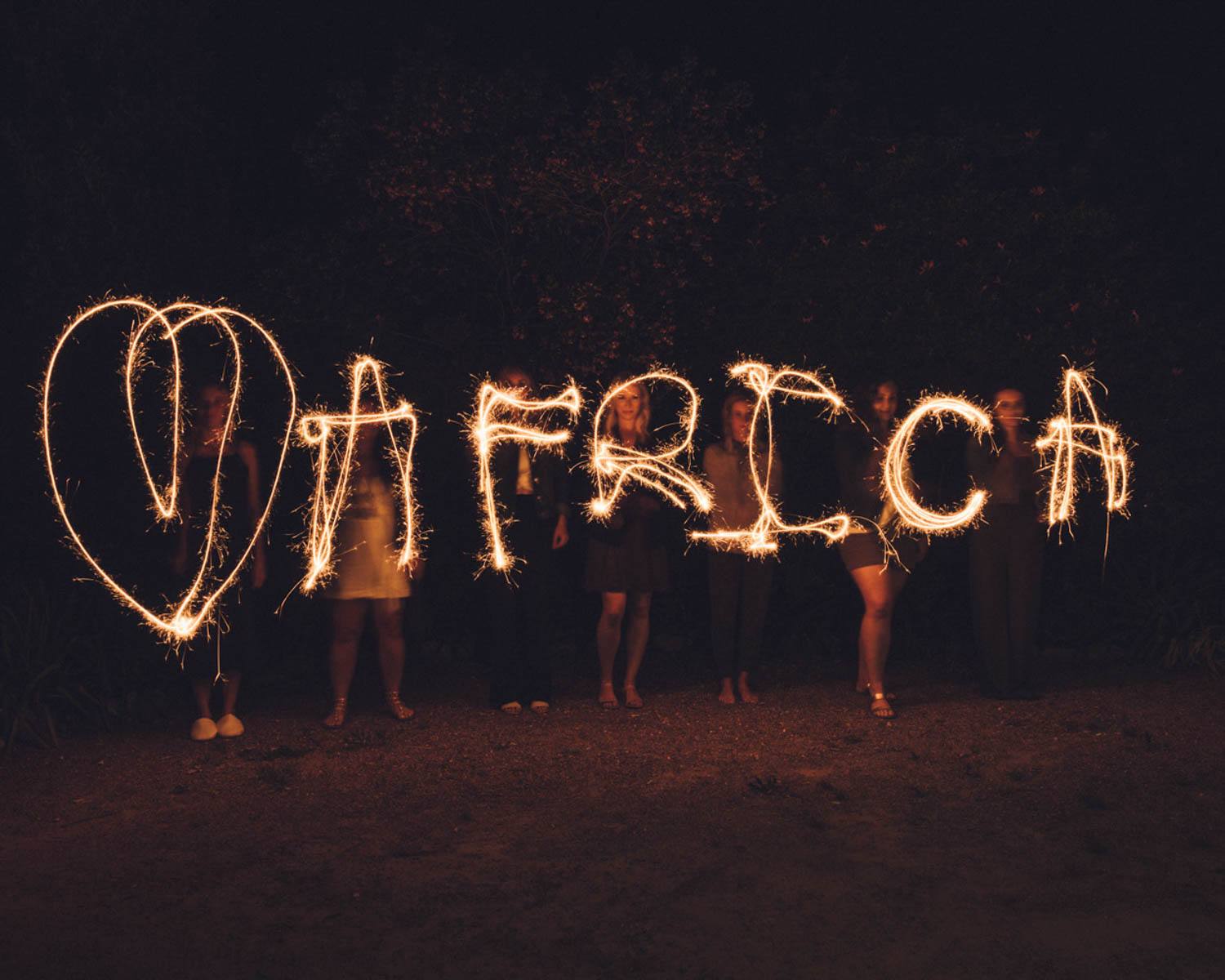 slow shutter speed photography sparklers